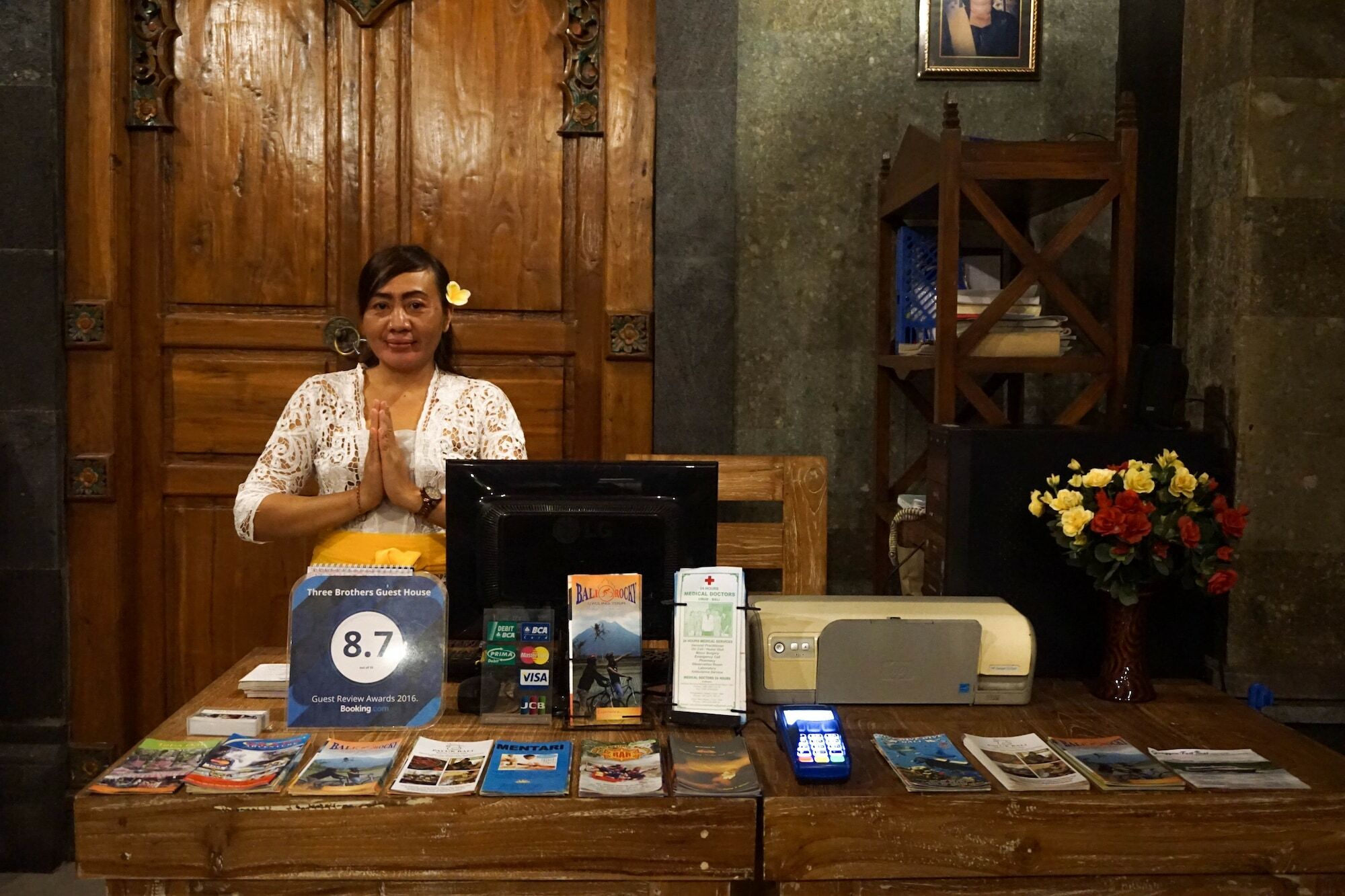 Three Brothers Guest House Ubud Exterior foto